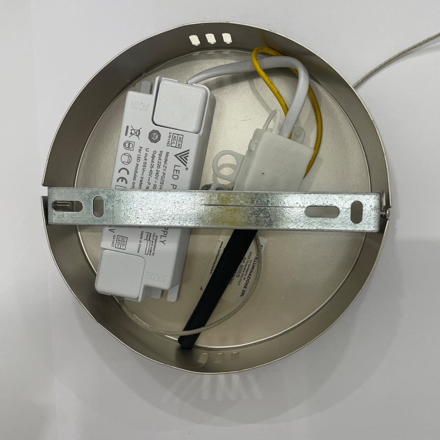 ONLI - LED pendel AMANDA LED/40W/230V 4500K mat krom