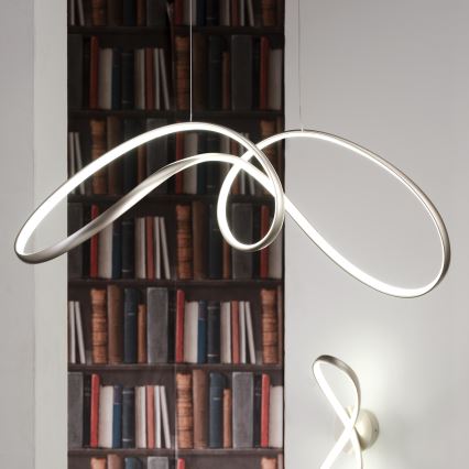 ONLI - LED pendel INFINITY LED/50W/230V 4500K mat krom