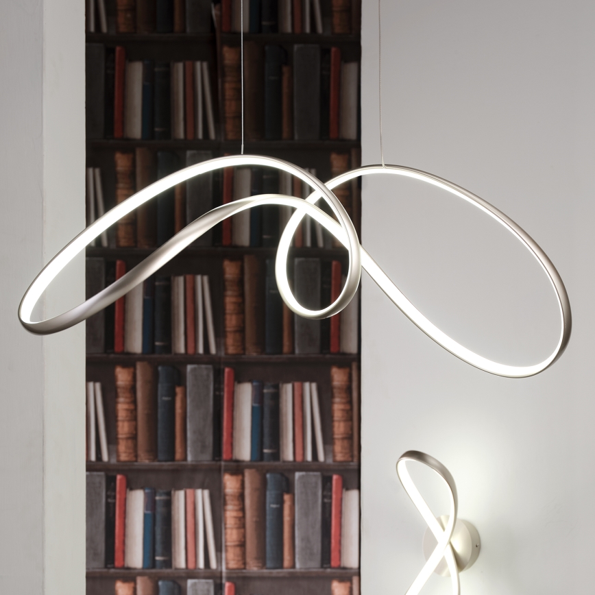 ONLI - LED pendel INFINITY LED/50W/230V 4500K mat krom