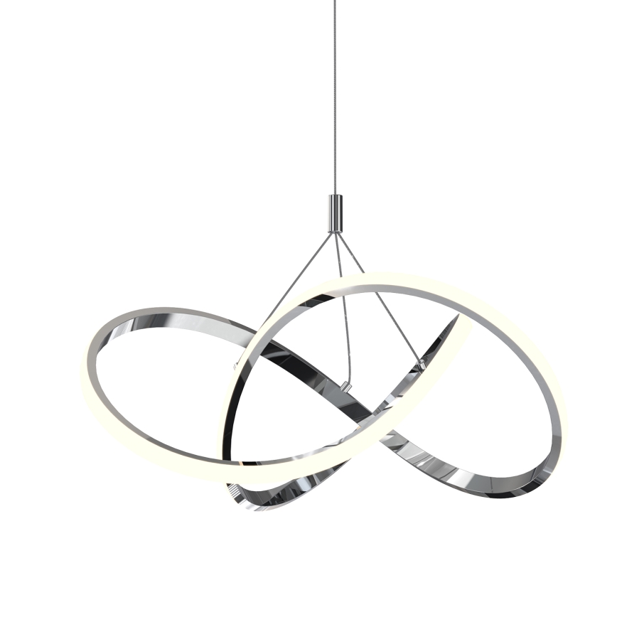 ONLI - LED pendel LOOP LED/40W/230V 4000K skinnende krom