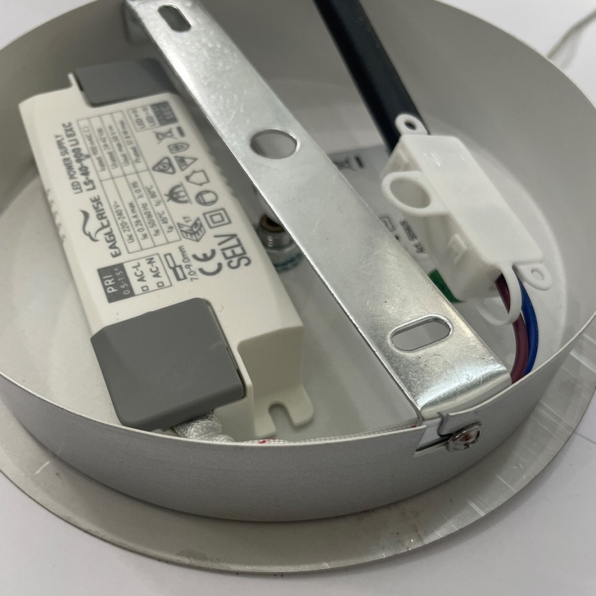 ONLI - LED pendel LOOP LED/40W/230V 4000K skinnende krom