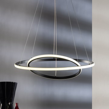 ONLI - LED-pendel med kabel NOELIA LED/30W/230V sort