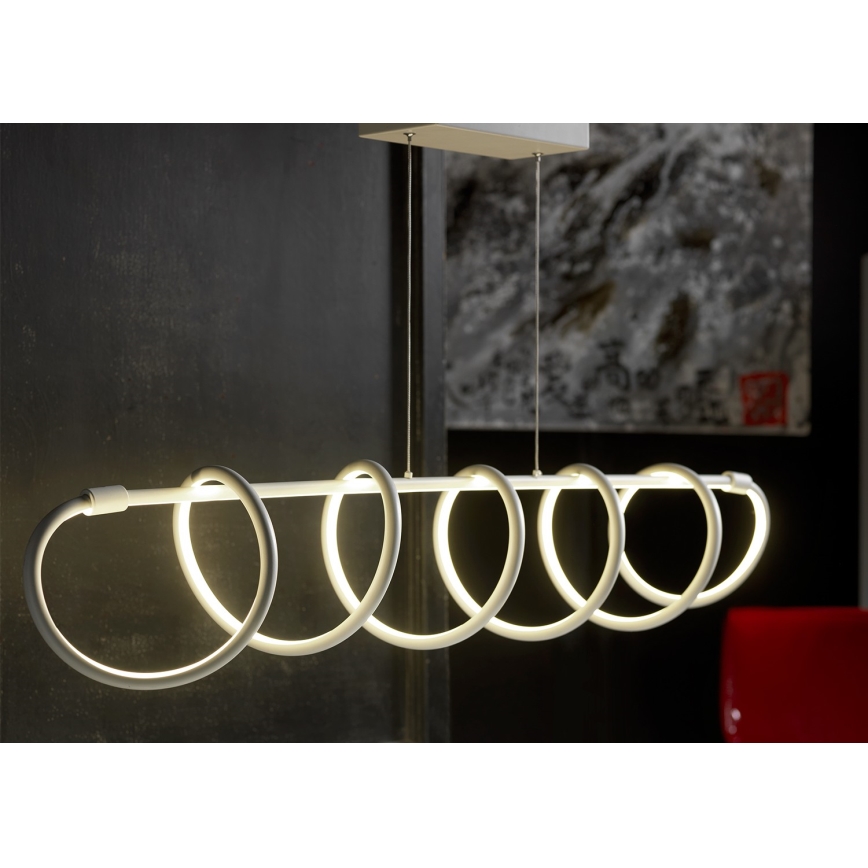 ONLI - LED pendel SPIRALE LED/72W/230V 3000K hvid