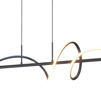 ONLI - LED pendel TWIST LED/30W/230V 4000K sort