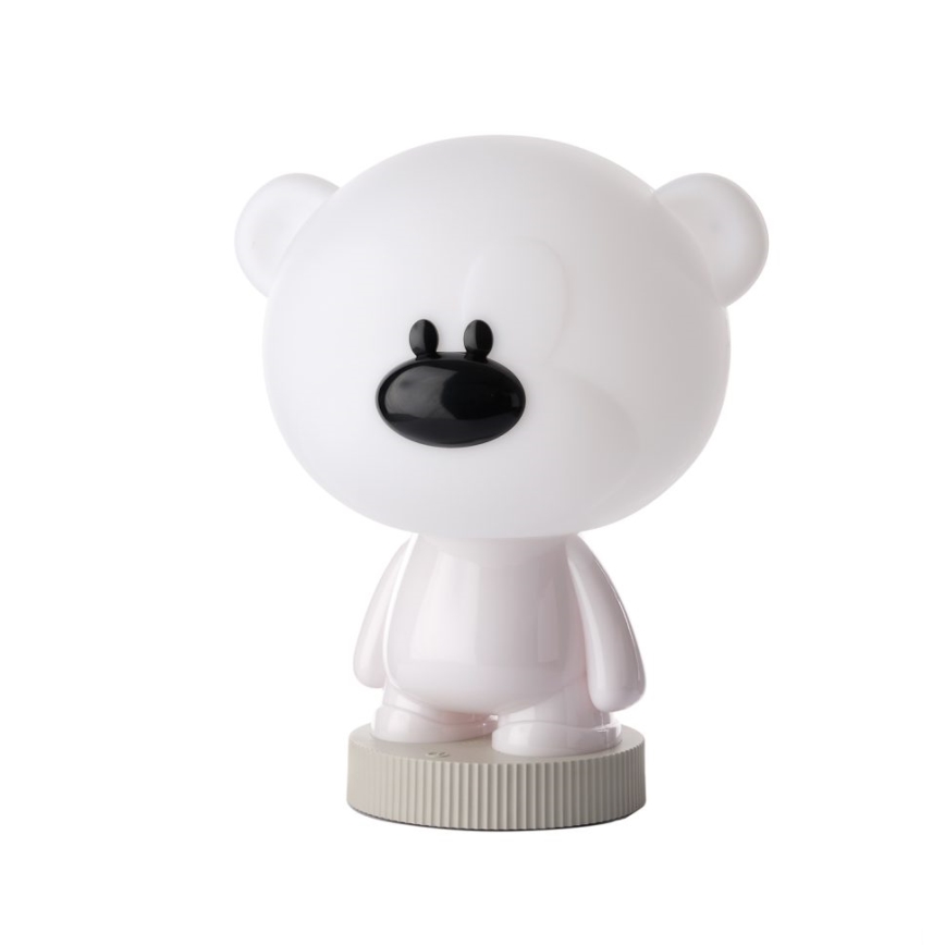 ONLI - LED RGB Natlampe til børn PUPPIES LED/3W/USB teddy bjørn 30 cm