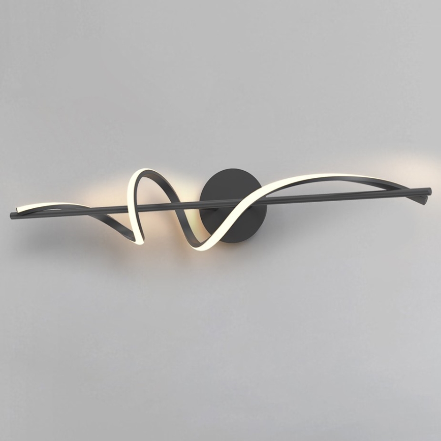 ONLI - LED væglampe TWIST LED/25W/230V 4000K sort
