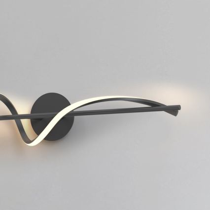 ONLI - LED væglampe TWIST LED/25W/230V 4000K sort