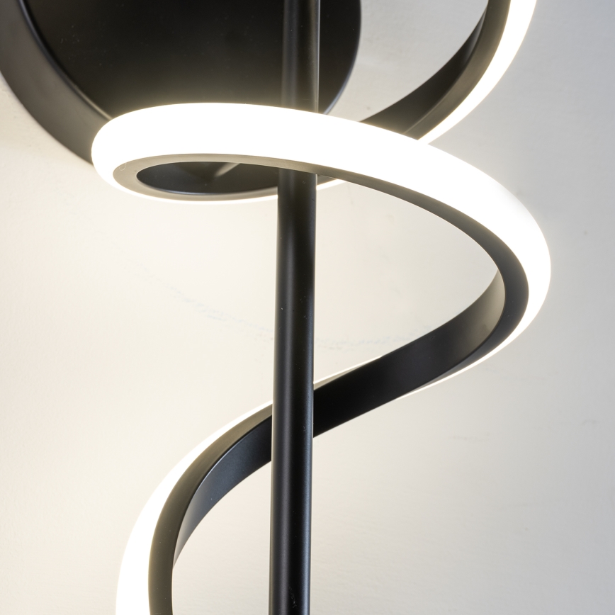 ONLI - LED væglampe TWIST LED/25W/230V 4000K sort