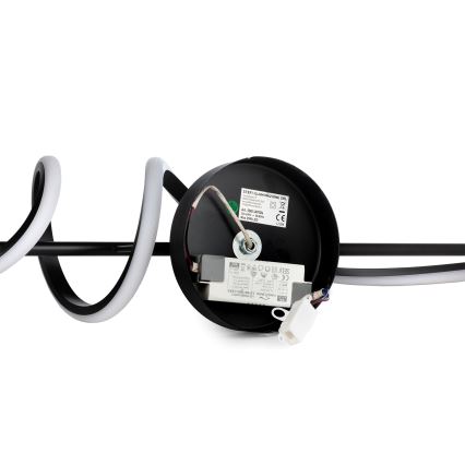 ONLI - LED væglampe TWIST LED/25W/230V 4000K sort