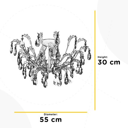 ONLI - Loftlampe CESTA 3xE14/6W/230V