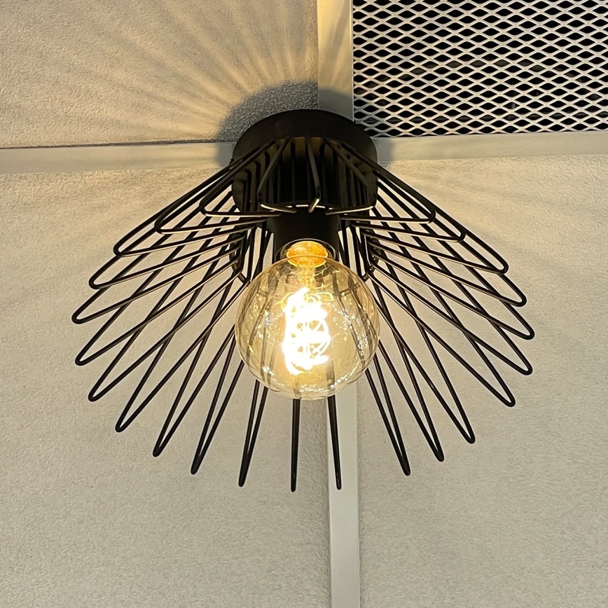 ONLI - Loftlampe DUCCIO 1xE27/22W/230V diameter 30 cm sort