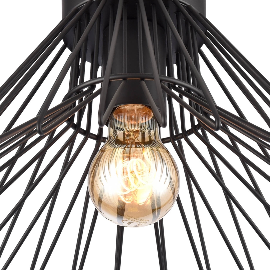 ONLI - Loftlampe DUCCIO 1xE27/22W/230V diameter 30 cm sort