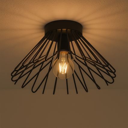 ONLI - Loftlampe DUCCIO 1xE27/22W/230V diameter 30 cm sort