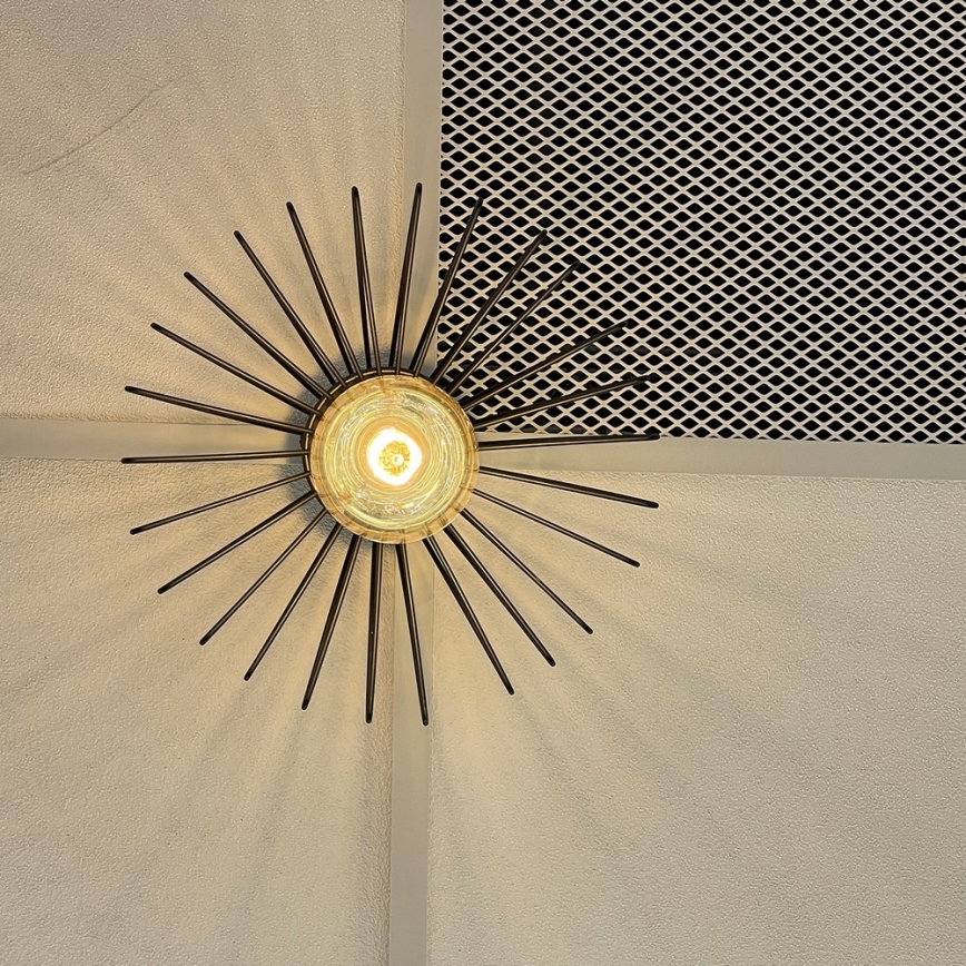 ONLI - Loftlampe DUCCIO 1xE27/22W/230V diameter 30 cm sort