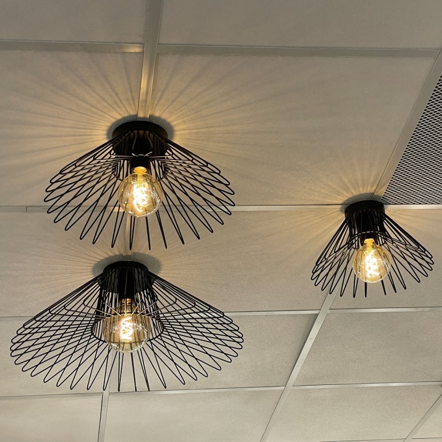 ONLI - Loftlampe DUCCIO 1xE27/22W/230V diameter 40 cm sort