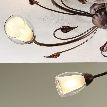 ONLI - Loftlampe LILIANA 5xE14/6W/230V