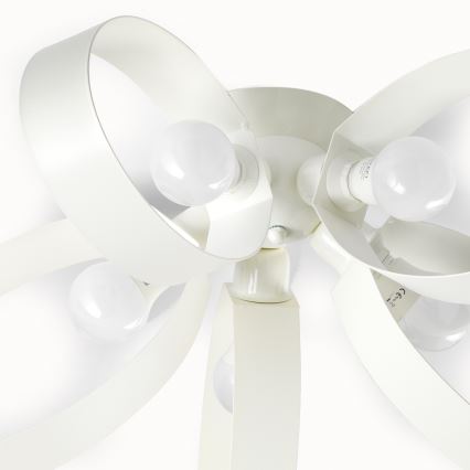 ONLI - Loftlampe SERENA 5xE14/6W/230V hvid