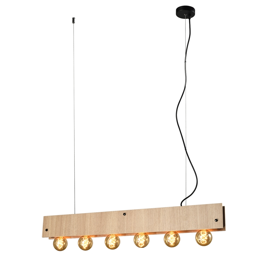 ONLI - Pendel ARGO 6xE27/22W/230V beige