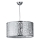 ONLI - Pendel BRUCE 1xE27/15W/230V diameter 45 cm mat krom