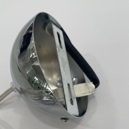 ONLI - Pendel BRUCE 1xE27/15W/230V diameter 45 cm mat krom