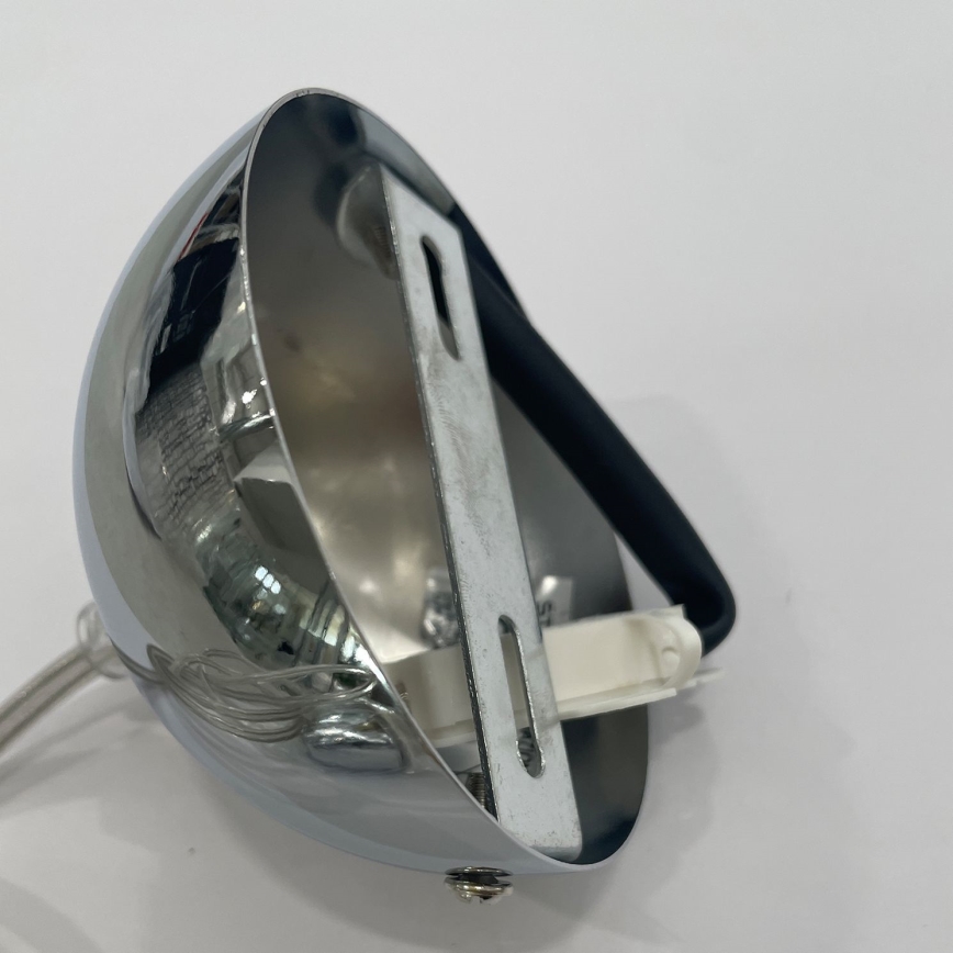 ONLI - Pendel BRUCE 1xE27/15W/230V diameter 45 cm mat krom