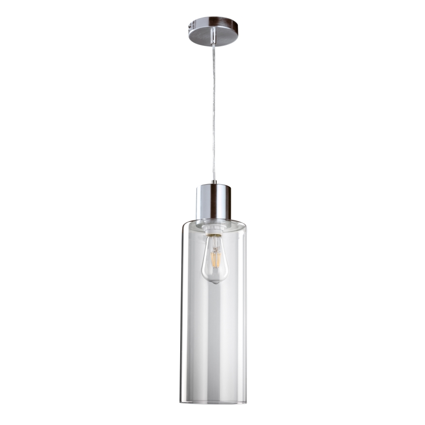 ONLI - Pendel DODO 1xE27/22W/230V skinnende krom