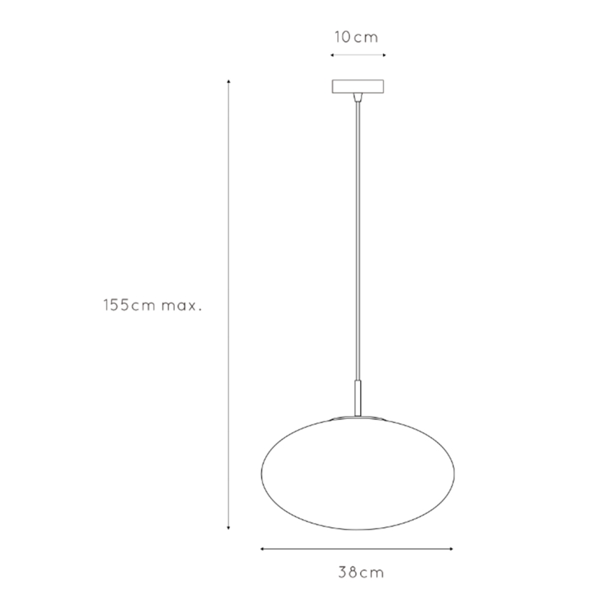 ONLI - Pendel JANET 1xE27/6W/230V diameter 38 cm
