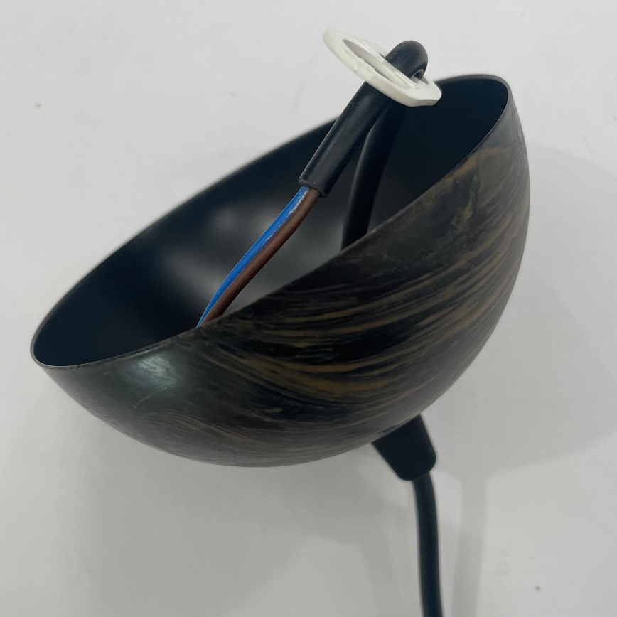 ONLI - Pendel MAIDA 1xE27/15W/230V diameter 50 cm brun