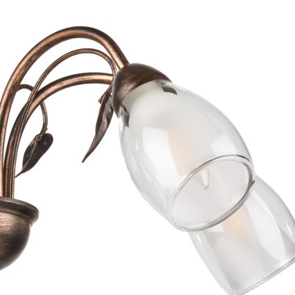 ONLI - Pendel med kædeophæng LILIANA 5xE14/6W/230V