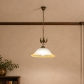 ONLI - Pendel med kædeophæng MIRA 1xE27/22W/230V diameter 40 cm