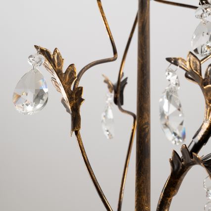 ONLI - Pendel med kædeophæng TERESA 3xE14/6W/230V bronze