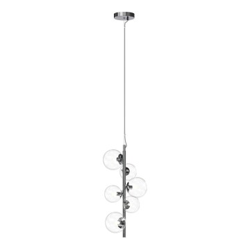ONLI - Pendel med wire KIMBERLY 6xG9/6W/230V poleret krom