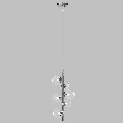 ONLI - Pendel med wire KIMBERLY 6xG9/6W/230V poleret krom