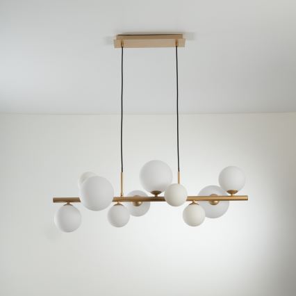 ONLI - Pendel med wire PALOMA 10xG9/3W/230V, guld