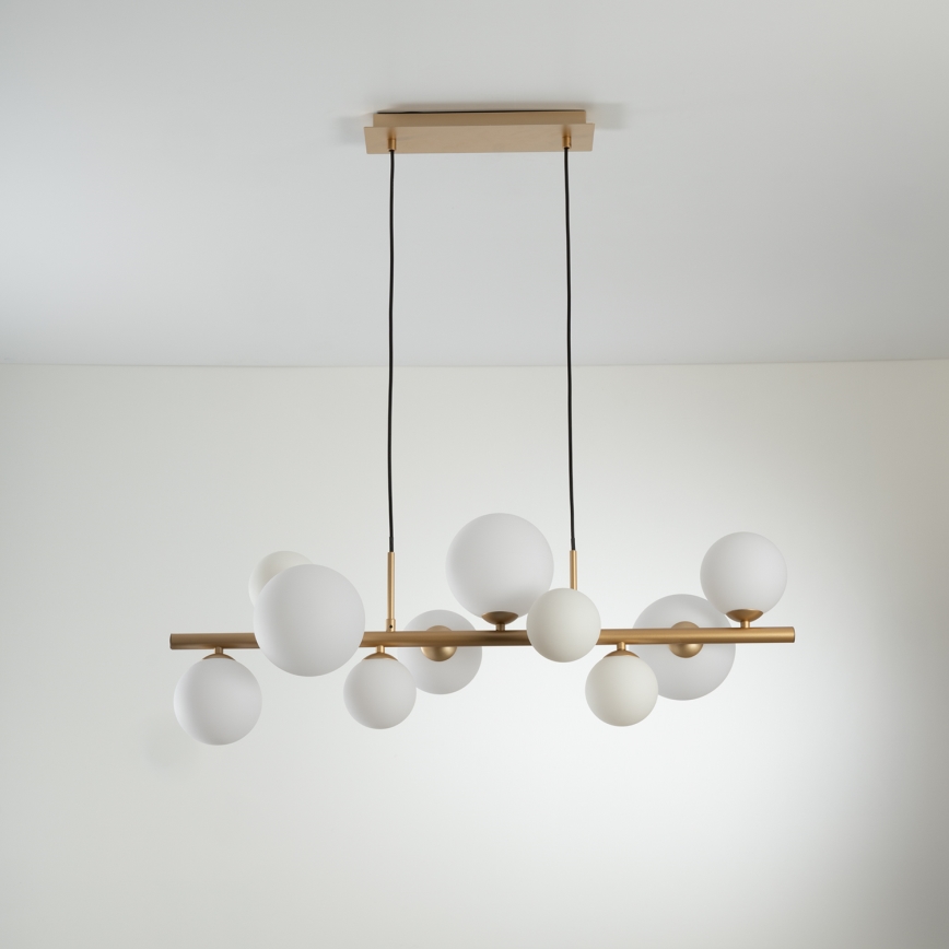 ONLI - Pendel med wire PALOMA 10xG9/3W/230V, guld