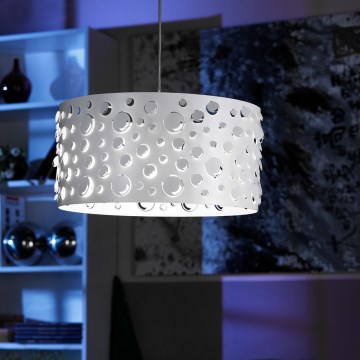 ONLI - Pendel på ledning BOLLICINE 1xE27/15W/230V hvid