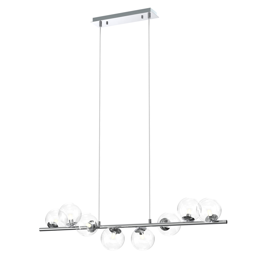 ONLI - Pendel på wire KIMBERLY 8xG9/6W/230V poleret krom