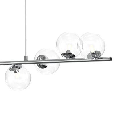 ONLI - Pendel på wire KIMBERLY 8xG9/6W/230V poleret krom
