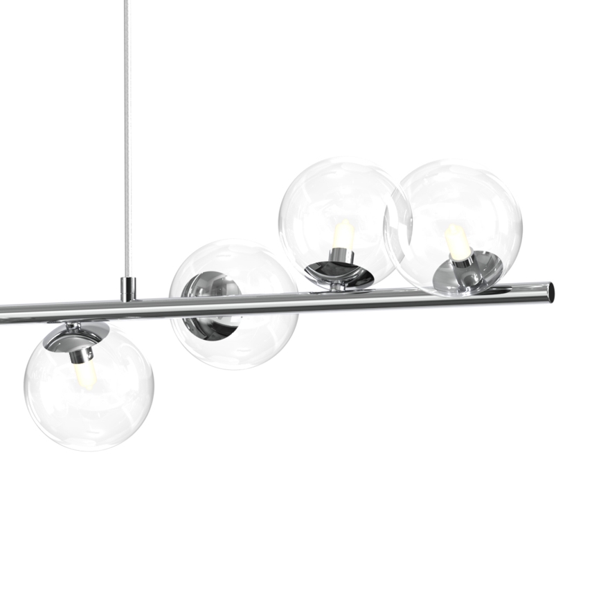 ONLI - Pendel på wire KIMBERLY 8xG9/6W/230V poleret krom
