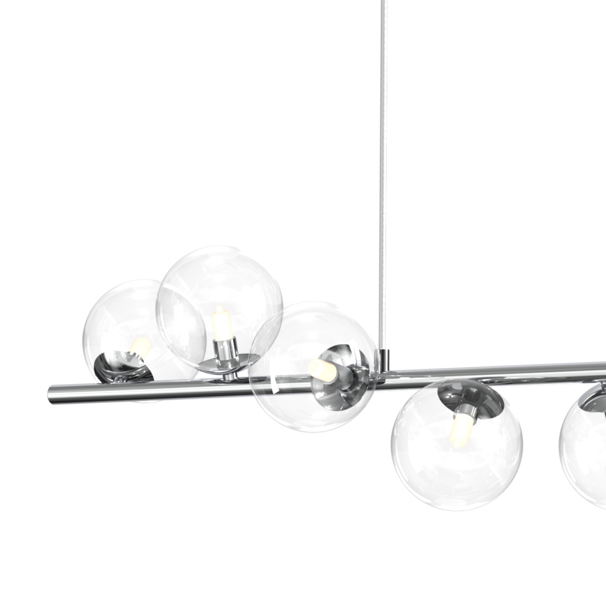 ONLI - Pendel på wire KIMBERLY 8xG9/6W/230V poleret krom