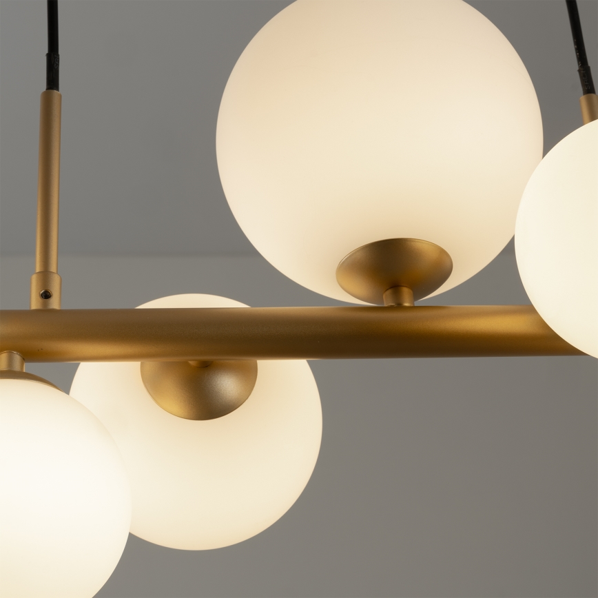 ONLI - Pendel PALOMA 10xG9/10W/230V guldfarvet