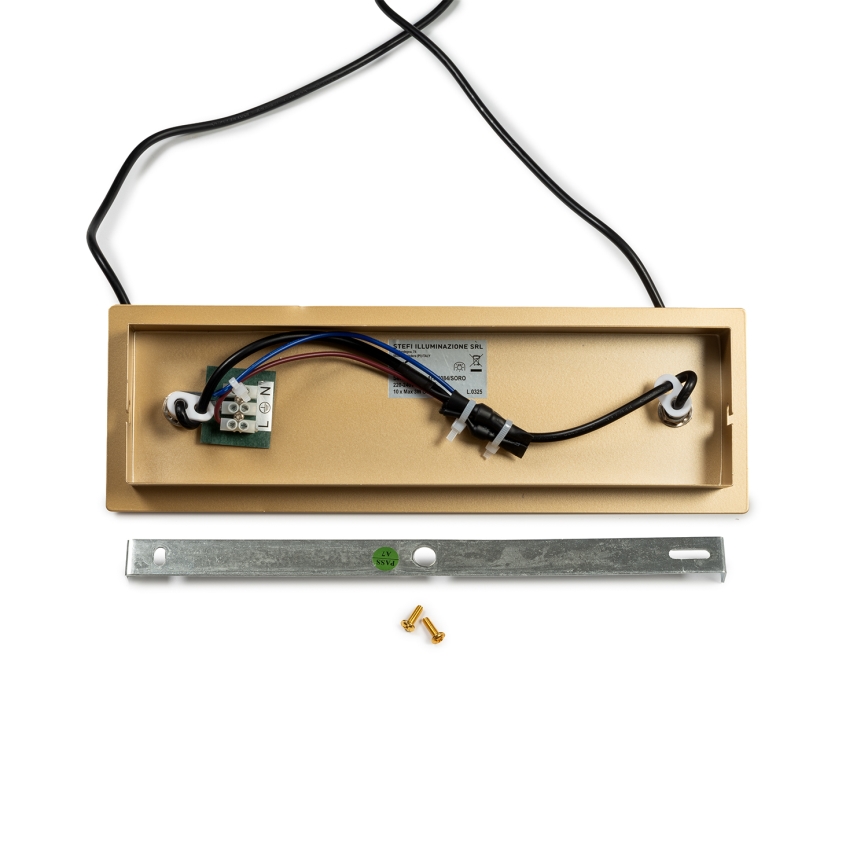 ONLI - Pendel PALOMA 10xG9/10W/230V guldfarvet