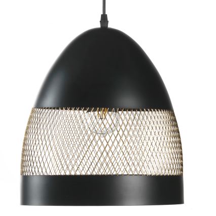 ONLI - Pendel POLLY 1xE27/22W/230V sort