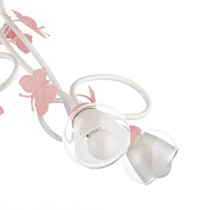 ONLI - Pendel til børn BUTTERFLY 5xE14/6W/230V