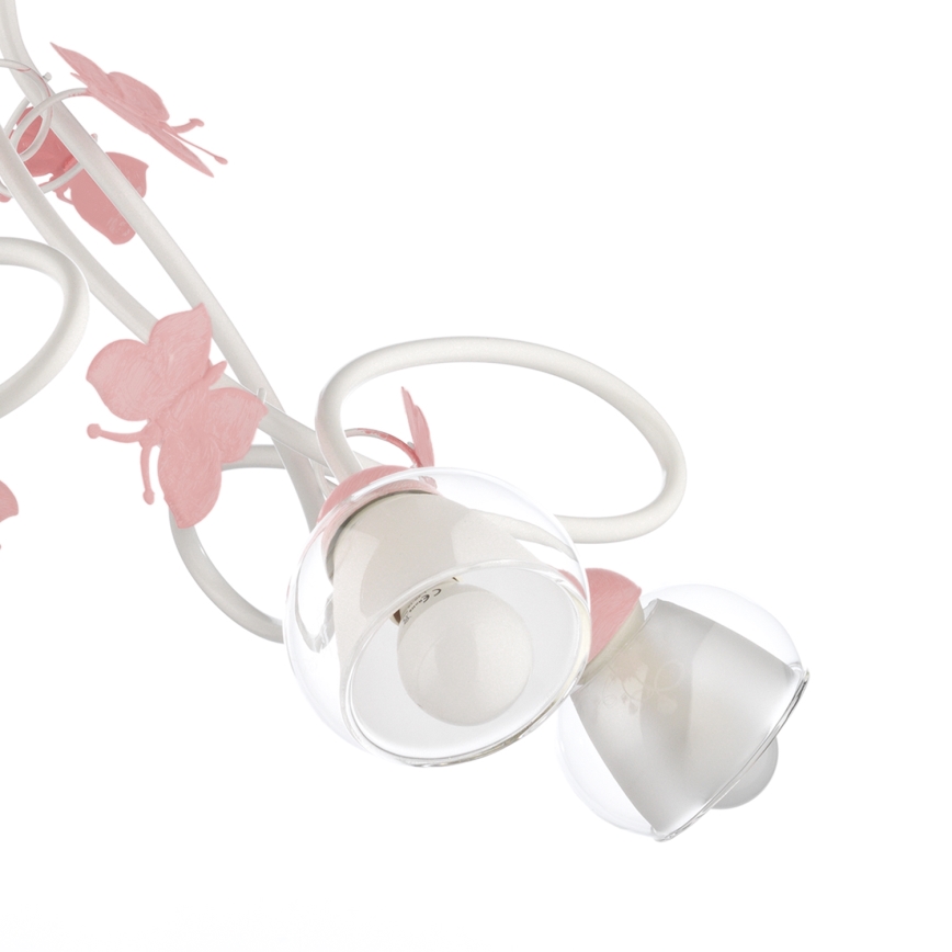 ONLI - Pendel til børn BUTTERFLY 5xE14/6W/230V