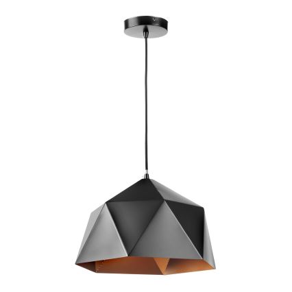 ONLI - Pendel YONG 1xE27/22W/230V sort diameter 38 cm