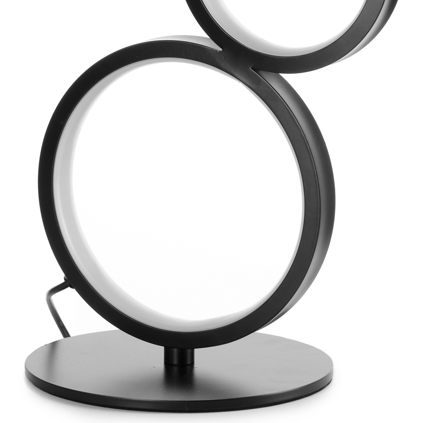 ONLI - RINGS LED bordlampe, 17W/230V, 4000K, 37 cm, sort