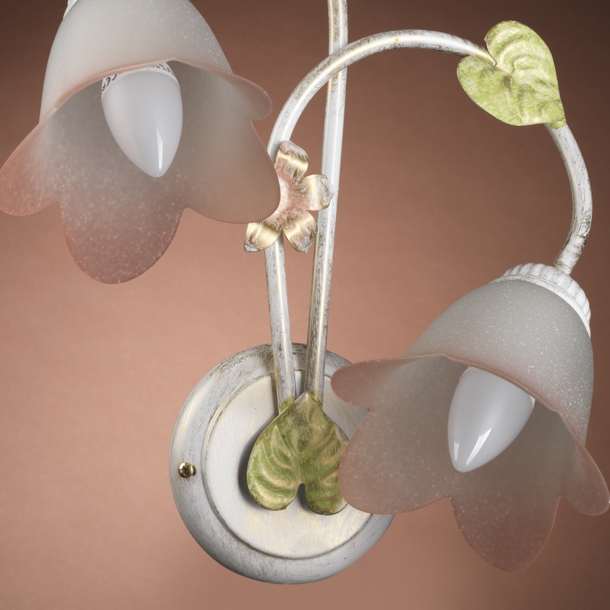 ONLI - Væglampe BOTTON DORO 2xE14/6W/230V