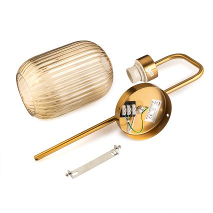 ONLI - Væglampe DOROTY 1xE27/15W/230V messing