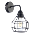 ONLI - Væglampe EDDERKOP 1xE27/15W/230V sort